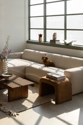 Hoekbank Clover Sneak beige 05 rechts