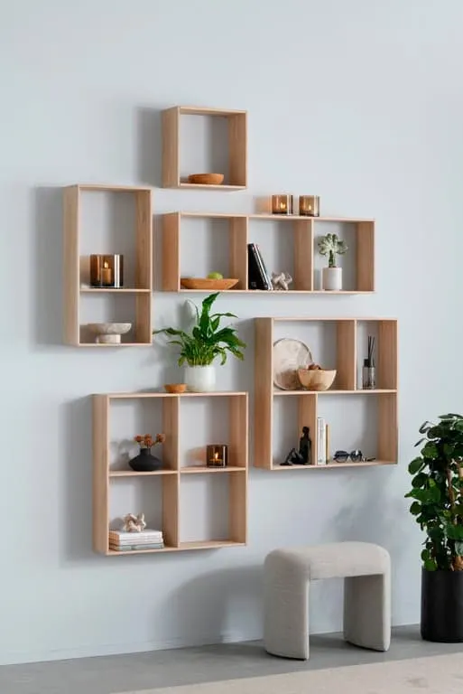 Antoni krakk H: 48 cm, grå