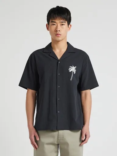 Just Jeans Palm Embroidery Shirt