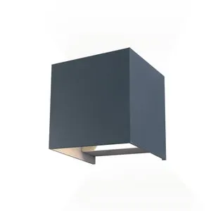 Aplique de exterior Open 10W 4000K antracita