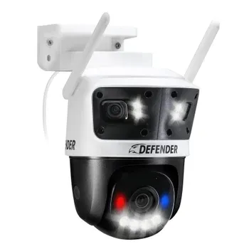Defender 3K+ AI Tri-Lens PTZ WIFI Plug-in Wi-Fi Security Camera