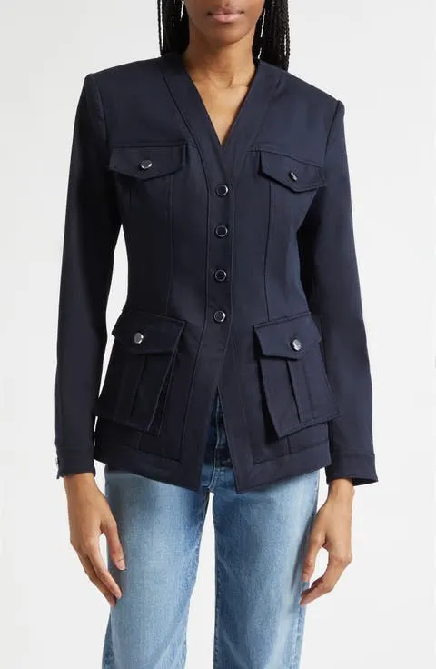 Veronica Beard Pendle Dickey Linen Jacket