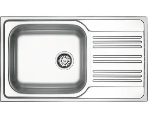 Nerezový dřez s baterií STAR 860 XXL 500 x 860 mm + baterie ELKA N80