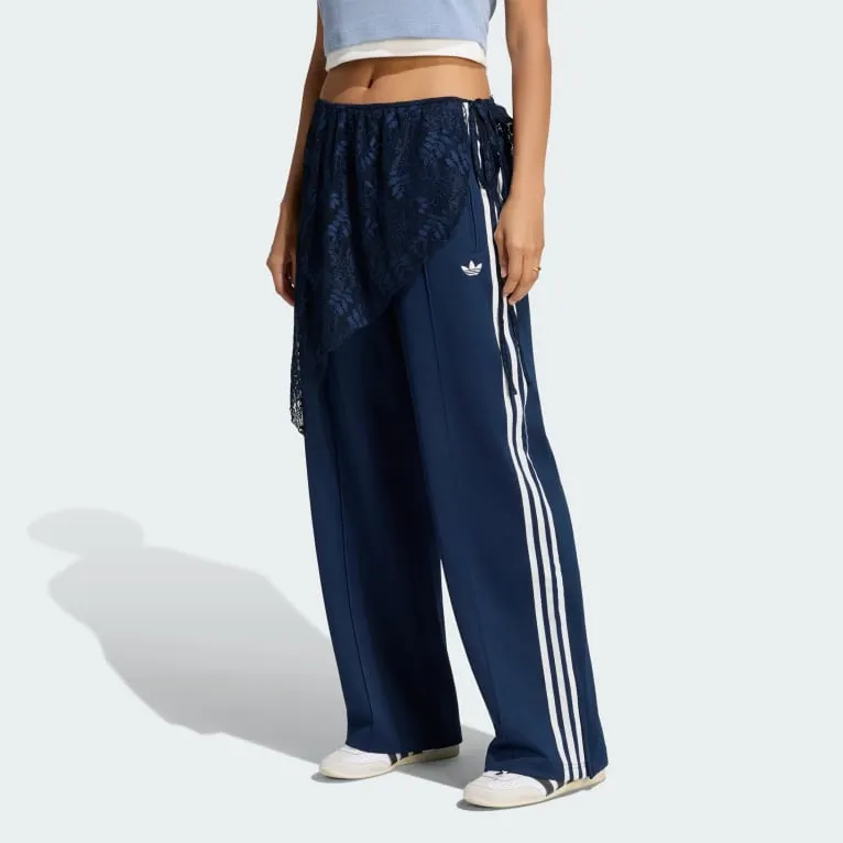 2IN1 FIREBIRD LOOSE TRACK PANTS WITH LACE SKIRT