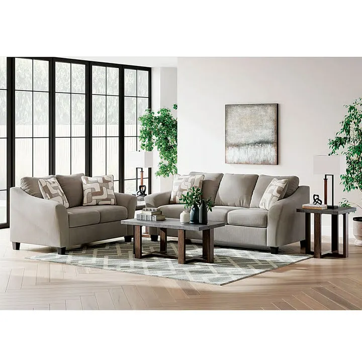 Willarae Sofa & Loveseat — Taupe