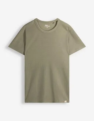 T-shirt - A nido d'ape - Cachi