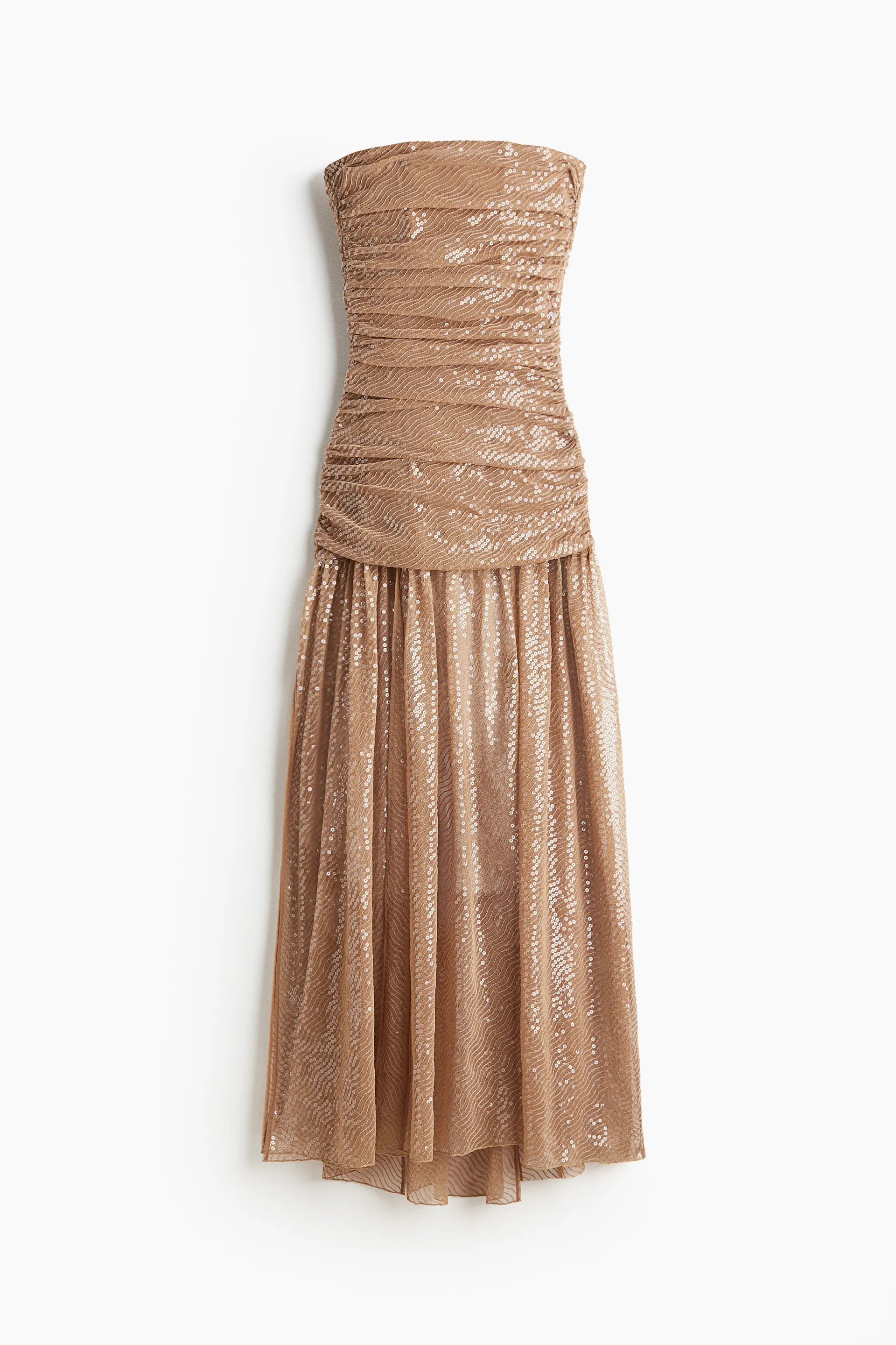 Sequined evening gown
