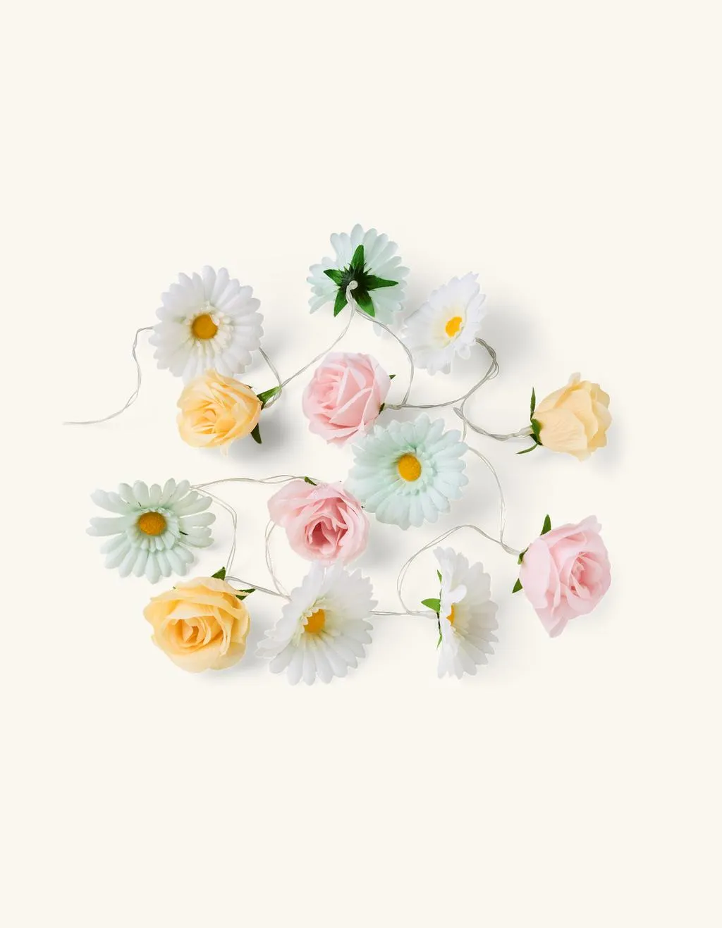 Lysslynge med blomster