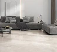 Carrelage sol intérieur grès cérale émaillé effet pierre 1,44M2 - L.60 x l.60 x Ep.0,95 cm