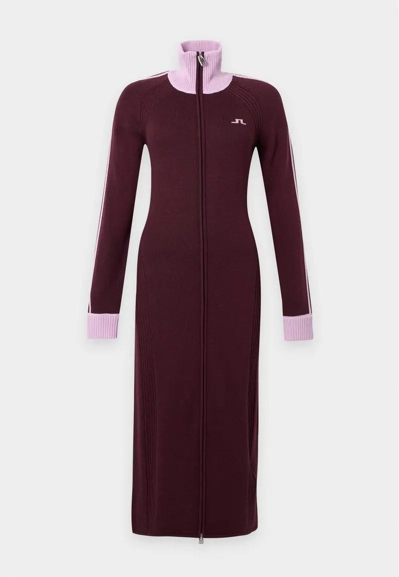 BETTINA DRESS - Strikket kjole - winetasting