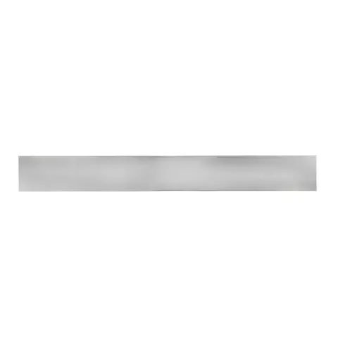 Lámina lisa 0.8mm, 12x100cm, Aluminio natural