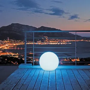 Lampada da esterno Bobby H 40 cm, luce rgb LED 500LM LUMISKY