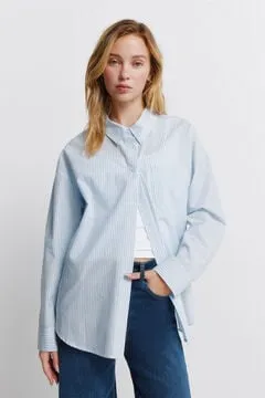 Camisa oversize rayas