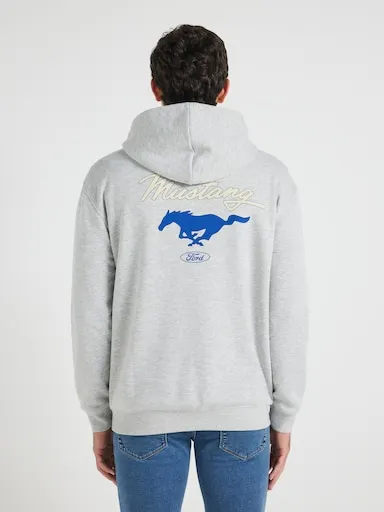 Just Jeans Licensed Ford Mustang Hooded Zip Sweat