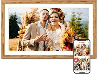 Frameo Digital Picture Frame, Frameo 15.6'' Large Digital P…