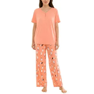 Jaclyn Women's Halloween 3-piece PJ Set
