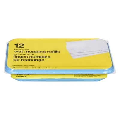 Lemon Scented Wet Mop Refills