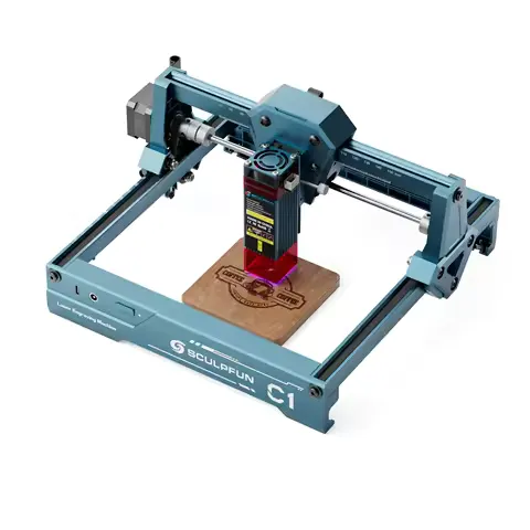 Mini Laser Engraving Machine 3W Laser Engraving Machine, 0.04 mm High Precision Laser Engrave us