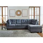 Signature Design by Ashley Benji Sectional — Blue