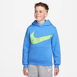 Nike Kids' Sportswear Club Fleece Brand Hoodie