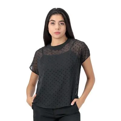 Blusa Mxstaza Mujer Mesh Diseño Full Print