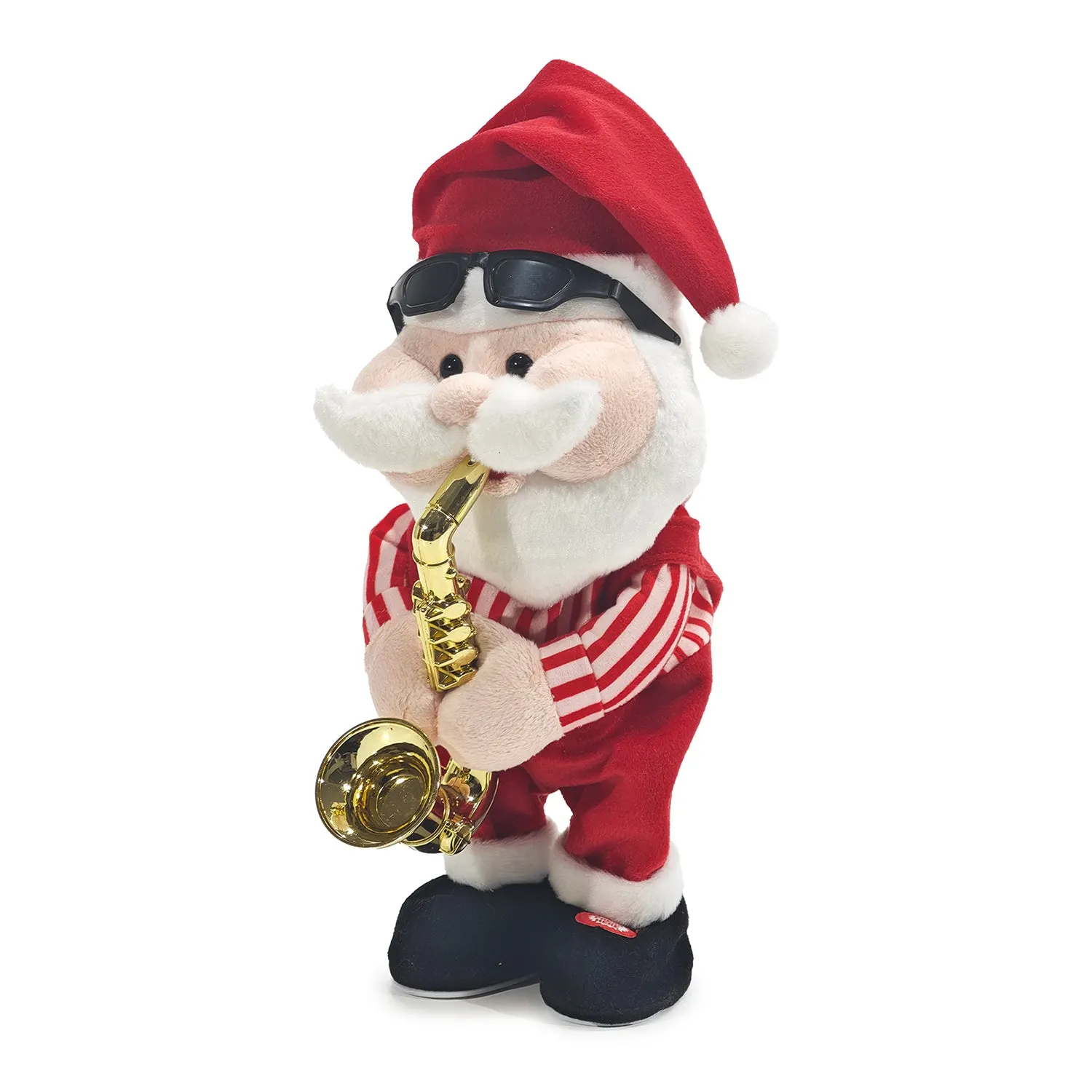Babbo Natale Musicale con Luci e Movimento h35 cm