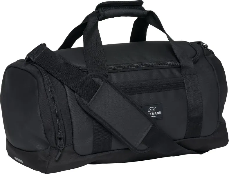 Gymbag 2-7.kl Black Coated Sport Duffelbag - Beckmann