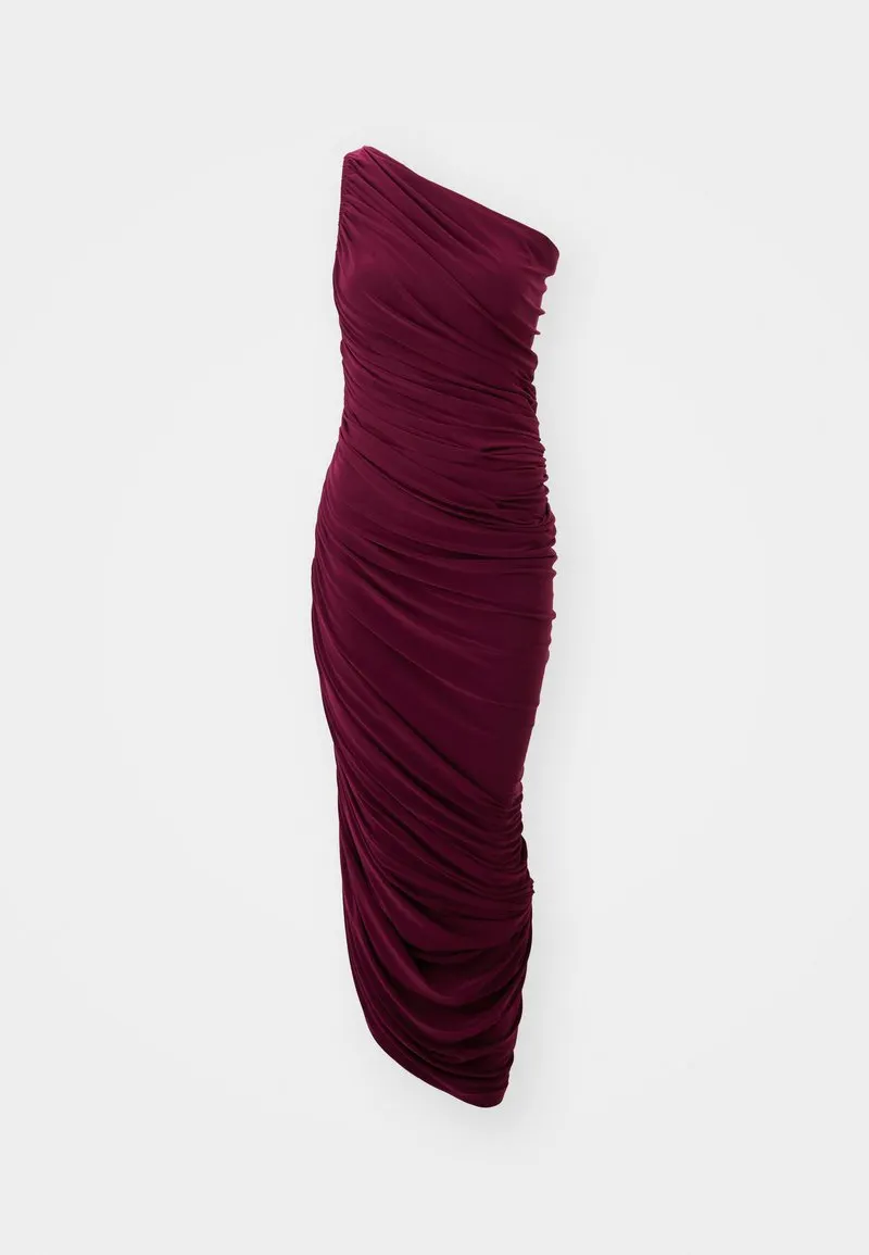 DIANA GOWN - Jerseykjole - plum