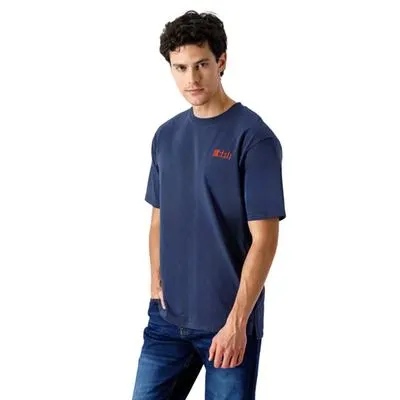 Playera Hummo Hombre Estampado En Espalda Monte Fuji
