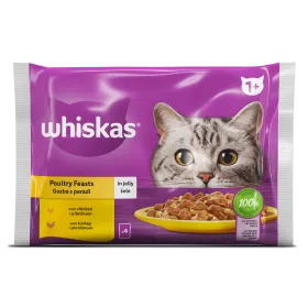 Whiskas 1+ izbor peradi 4 x 85 g