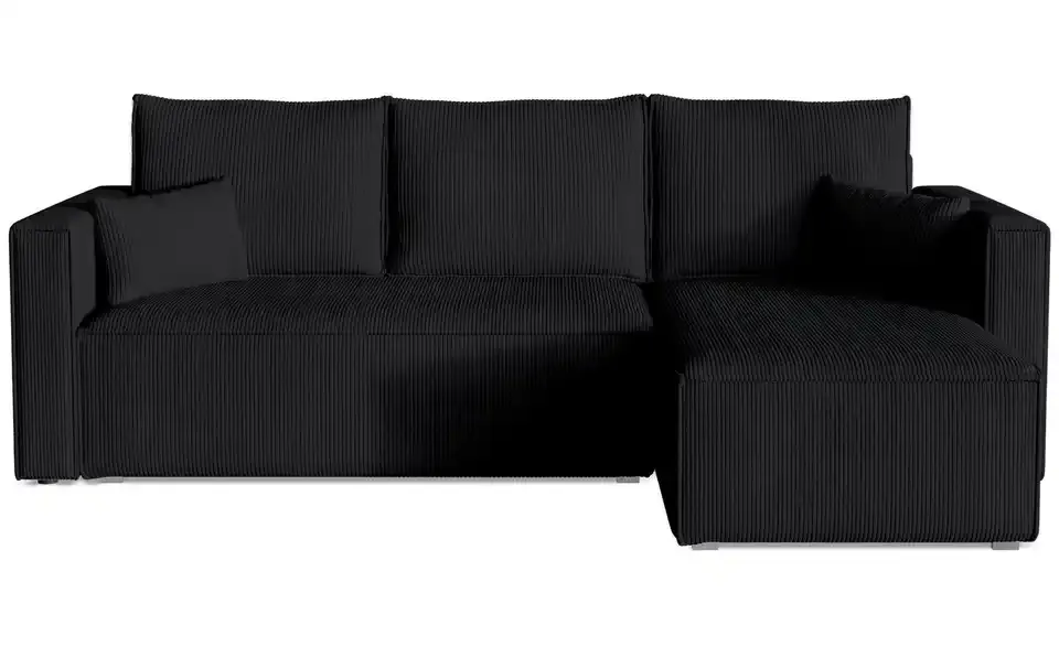 Ecksofa Top BHL 230|85|145 cm, Cordstoff