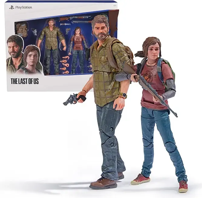 PlayStation The Last of Us Joel & Ellie 6" Deluxe Figure 2-Pack