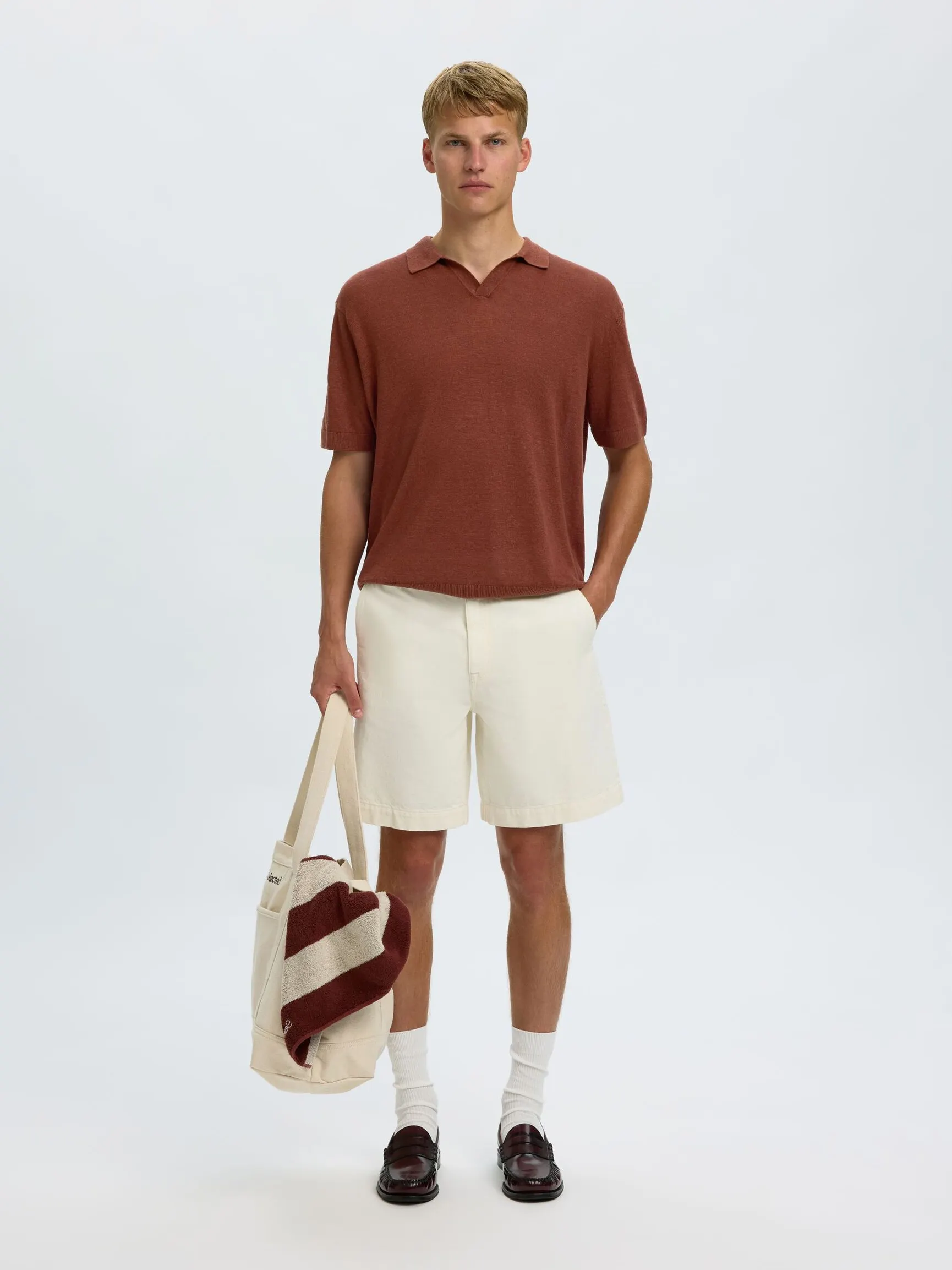 RELAXED FIT POLOSKJORTE