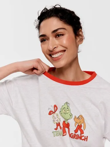 The Grinch 100% Cotton Oversized Tee