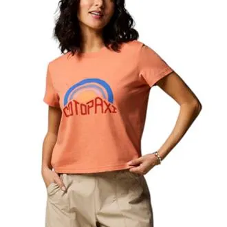 T-shirt Sunset Embers pour femme