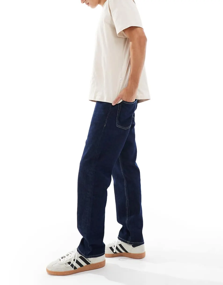 JJ Rebel Ryan straight fit jeans in indigo blue