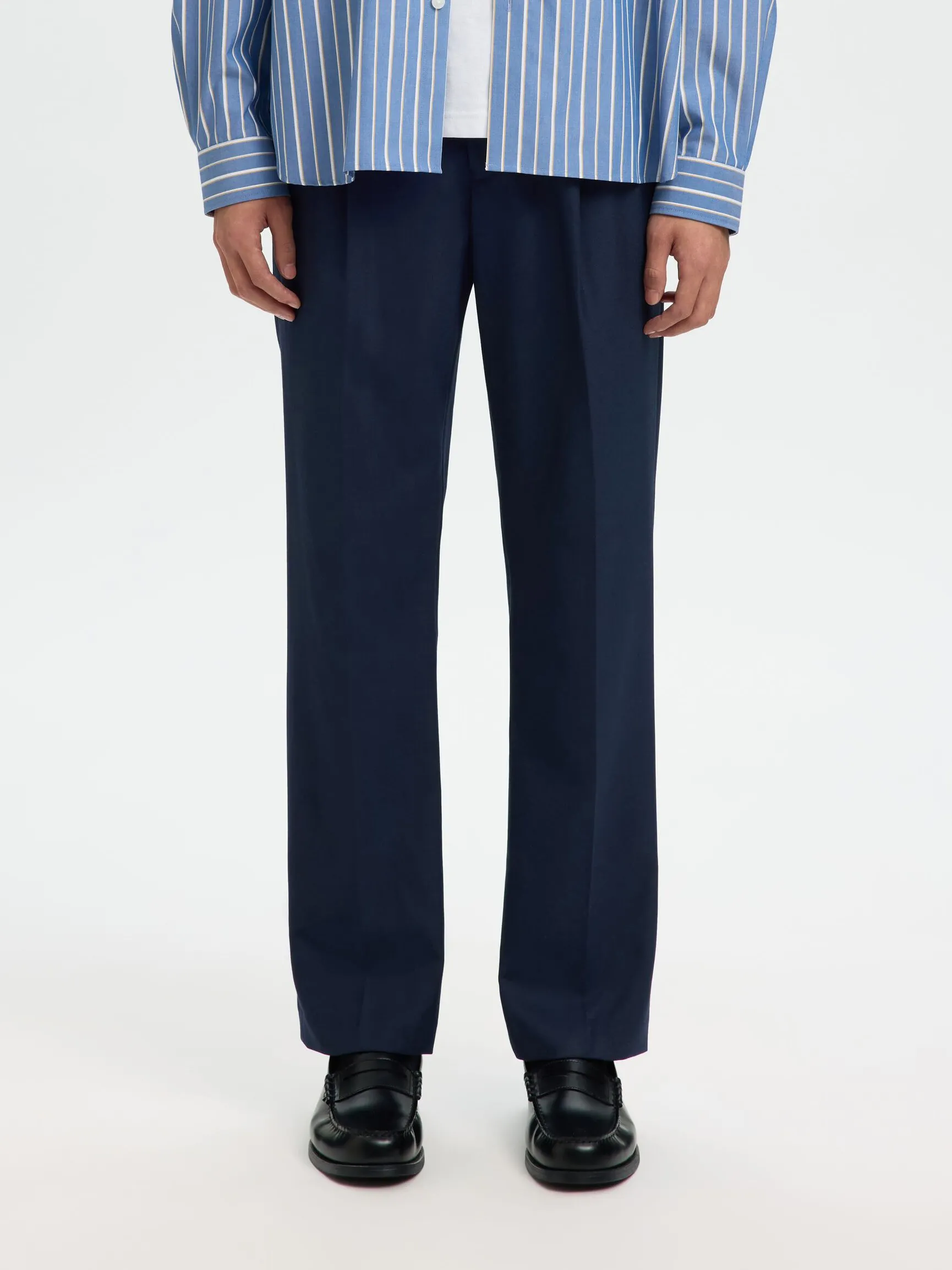 ULLBLANDING 196 BUKSE MED RETTE BEN