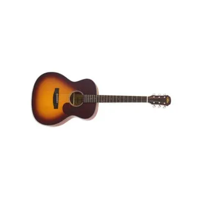 ARIA 101 SATIN TOBACCO SUNBURST OM ACOUSTIC GUITAR (SPRUCE/MAHOGANY)