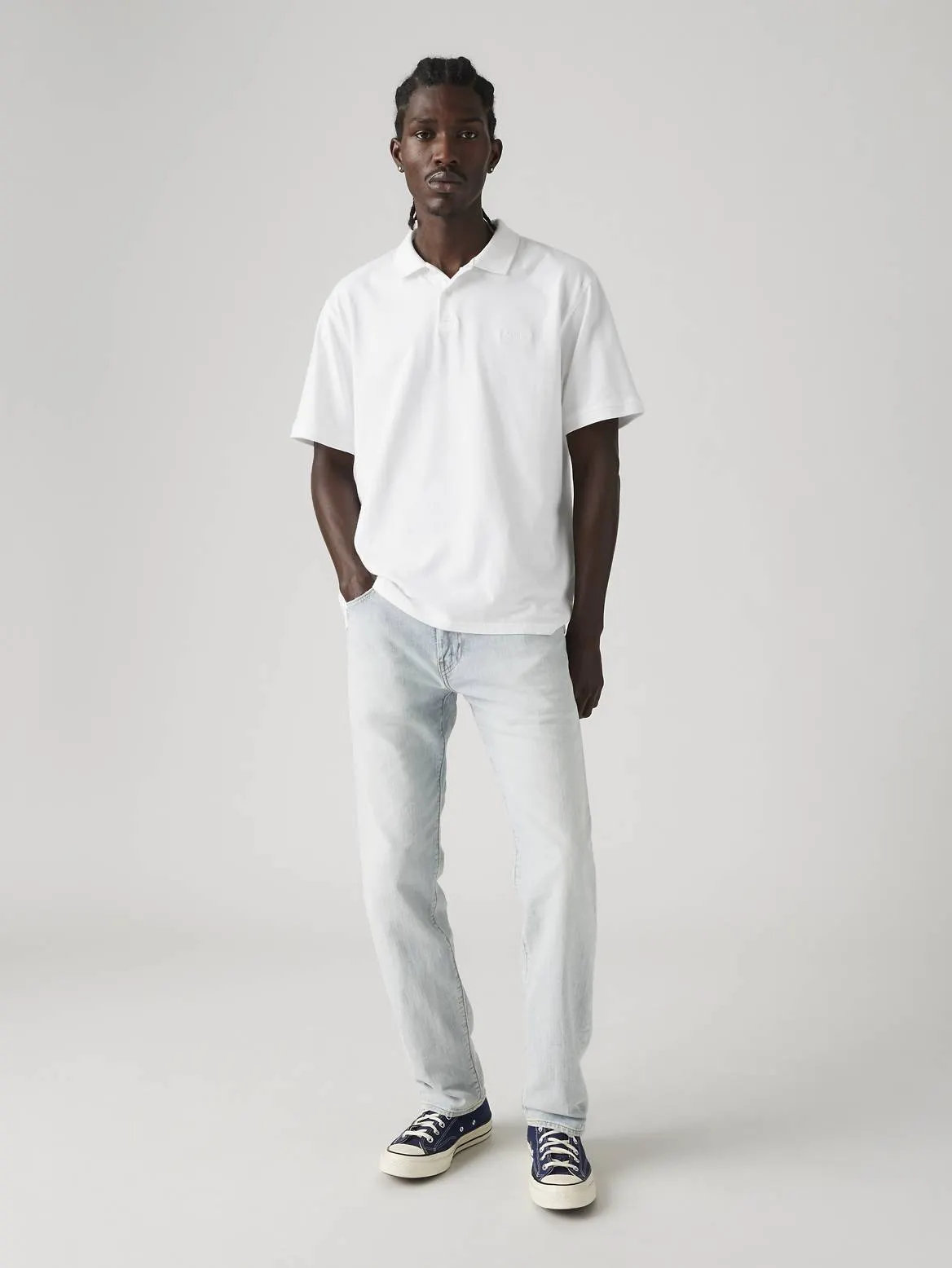 502™ Taper Linen+ Denim Jeans