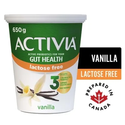 Probiotic Yogurt, Lactose Free, Vanilla