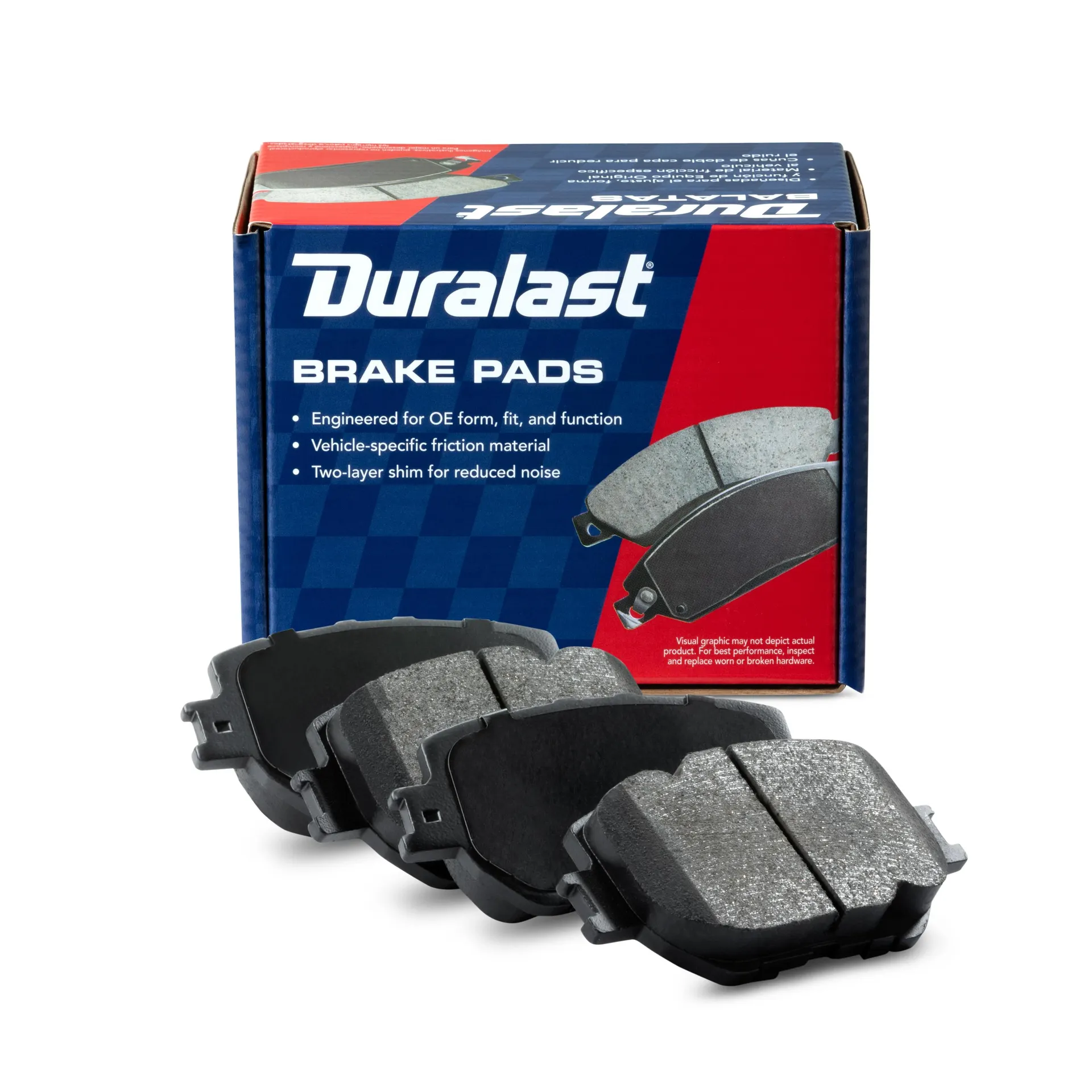 Duralast Ceramic Brake Pads D1733