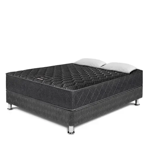 Cama Paraíso Majestic 2 Plazas + 2 Almohadas + Protector