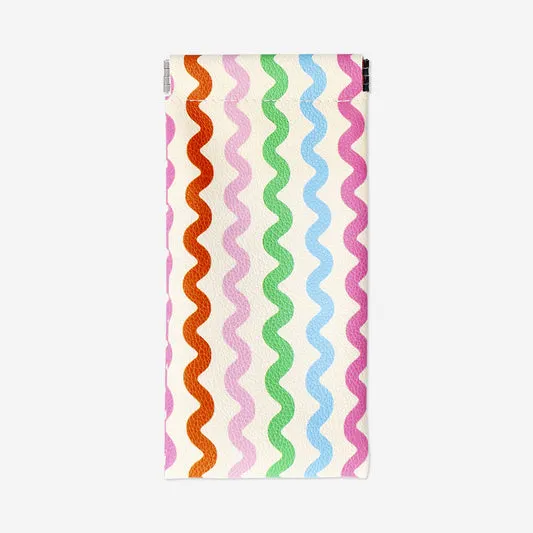 Striped spectacle case