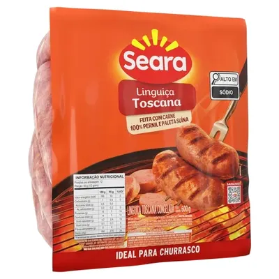 linguiça toscana seara 600g