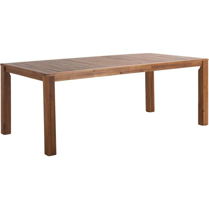 Mesa de acacia 200 x 100 x 75cm
