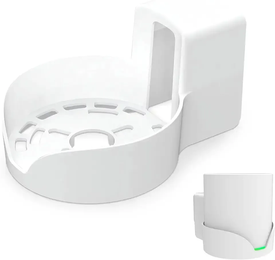 Bangcheer-Wall Mount for TP-Link, Deco X10 X20 X60 X50 X55 WiFi 6 Wall Mount Bracket with Cable Organizer Home Mesh WiFi System, Sturdy Bracket Holder Space Saving TP-Link Router Wall Holder(1Pack)