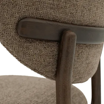 Stoel RUNA Natural Taupe/Dirty Oak
