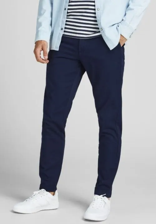 JPSTMARCO JJDAVE NOOS - Chinos - navy blazer