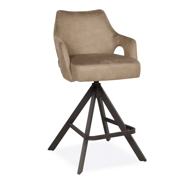 Barstoel Charlie (draaibaar) - Oxx liver