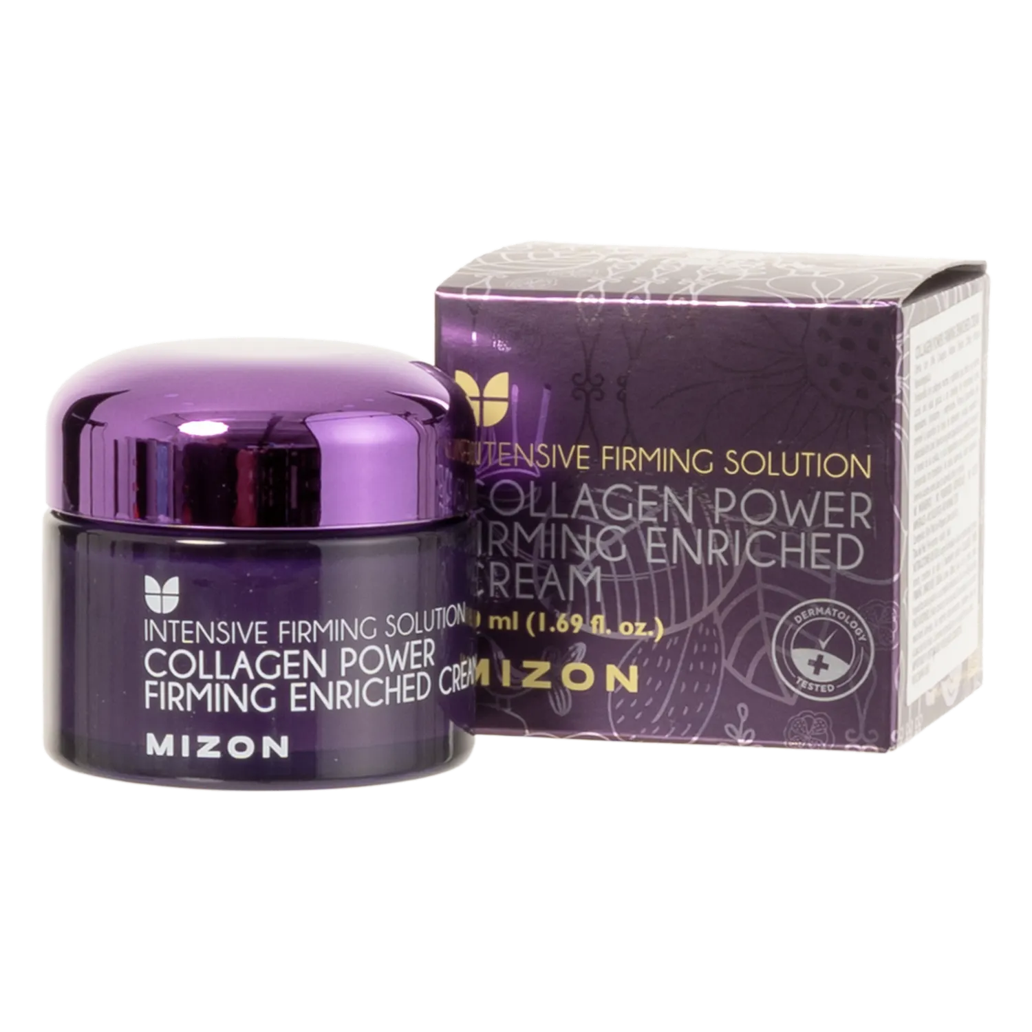 Crema Facial Reafirmante Enriquecida Con Colágeno Intensive Firming Solution MIZON 50 Ml